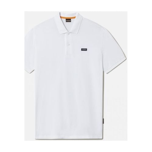 T-shirt & Polo E-RHEMES NP0A4G2K-002 BRIGHT WHITE - Napapijri - Modalova