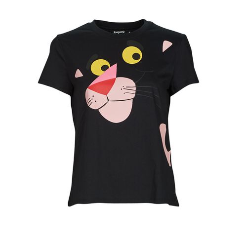 T-shirt HELLO PINK PANTHER - Desigual - Modalova