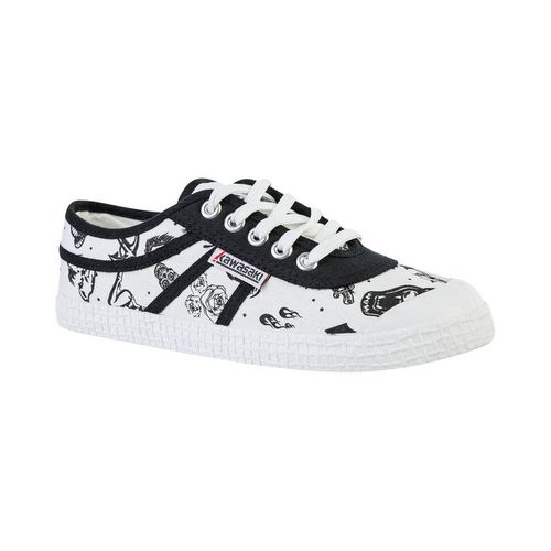 Sneakers Tattoo Canvas Shoe K202420 1002 White - Kawasaki - Modalova