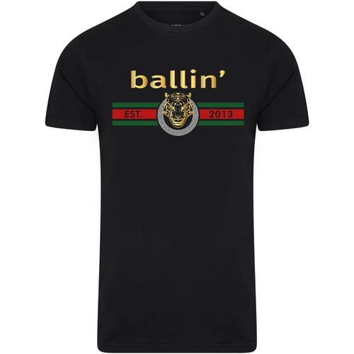 T-shirt Tiger Lines Shirt - Ballin Est. 2013 - Modalova