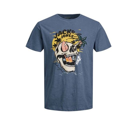 T-shirt T-shirt Uomo Venice Bones Crew - Jack & jones - Modalova