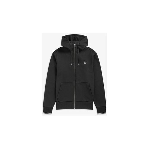 Felpa - FELPA JACKET ZIP CAPPUCCIO - Fred perry - Modalova