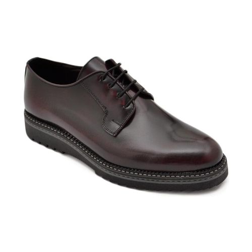 Scarpe Scarpe stringate uomo classico sportivo in vera pelle liscia se - Malu Shoes - Modalova