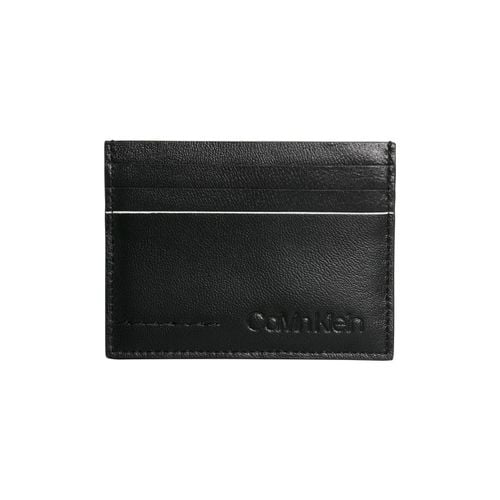 Portafoglio K50K504438 CARDHOLDER-001 BLACK - Calvin Klein Jeans - Modalova