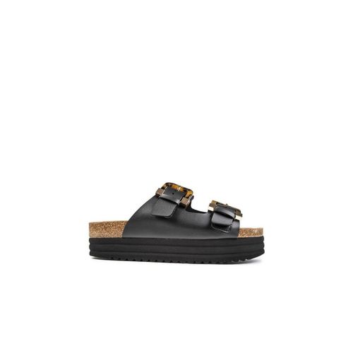 Sandali Vegan Plum Footbed Tortoiseshell Sandali - V.gan - Modalova