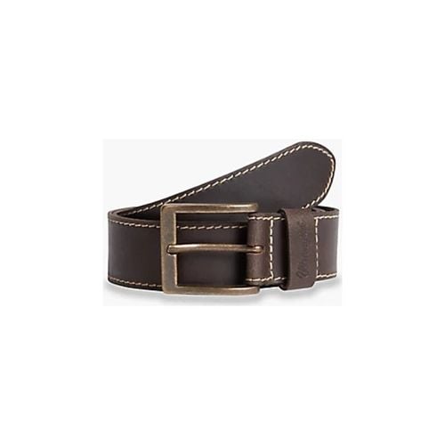 Cintura Stitched Belt Marrone - Wrangler - Modalova