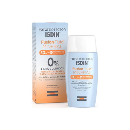 Protezione solari Fusion Fluid Mineral Photoprotector 0% Filtri Chimici Spf50+ - Isdin - Modalova