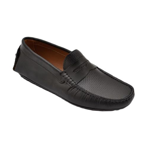 Scarpe Mocassino barca uomo comfort casual made in italy in vera - Malu Shoes - Modalova