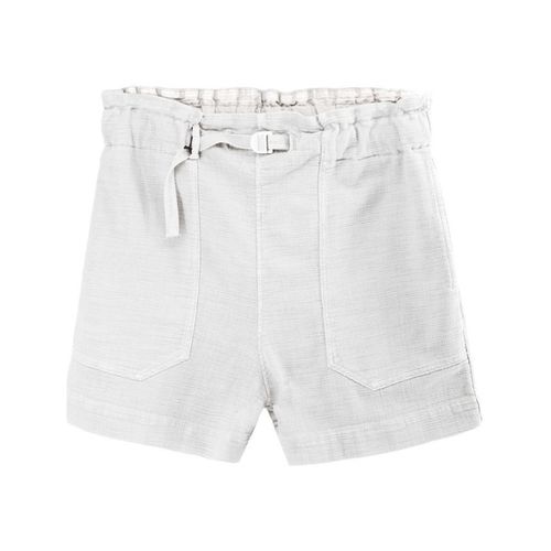 Jeans Short Jane Con Coulisse - White Sand - Modalova