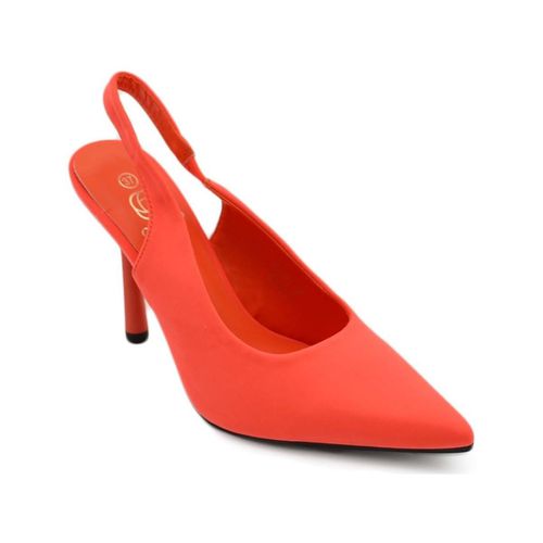 Scarpe Scarpe decollete donna elegante punta in tessuto arancio fluo t - Malu Shoes - Modalova