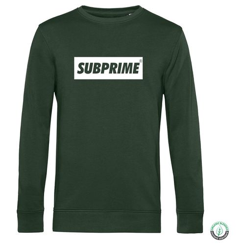 Felpa Sweater Block Jade Groen - Subprime - Modalova