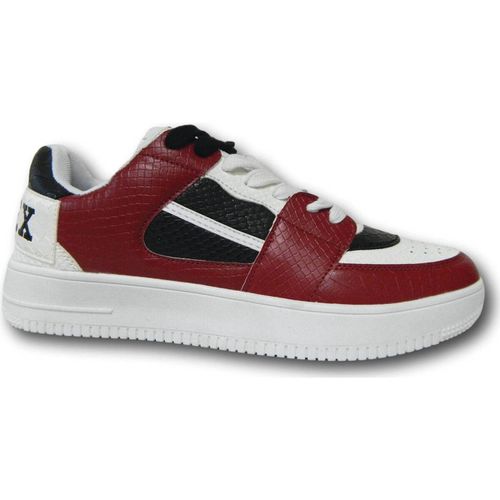 Sneakers PY80351 Basket Bassa L.A. Black White Red - Pyrex - Modalova