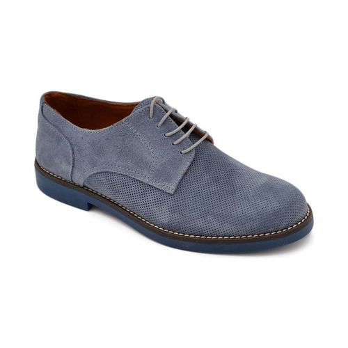 Scarpe Scarpe uomo stringate in vera pelle morbida scamosciata pun - Malu Shoes - Modalova