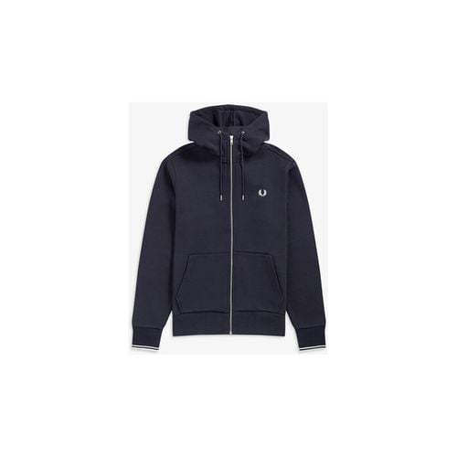 Felpa - FELPA JACKET ZIP CAPPUCCIO - Fred perry - Modalova