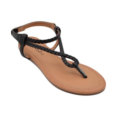 Sandali Sandalo basso infradito donna incrociata cinturino alla ca - Malu Shoes - Modalova