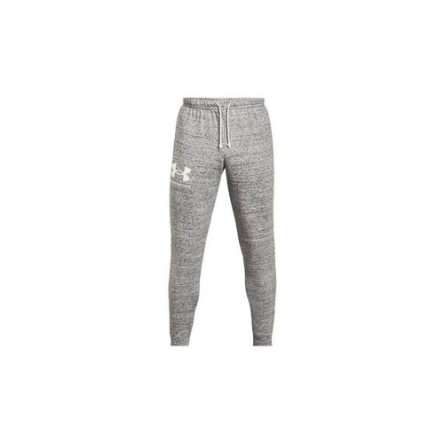 Pantaloni Sportivi Pantaloni Rival Terry Jogger Uomo Onyx White - Under armour - Modalova