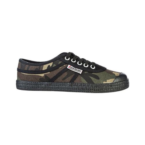 Sneakers Camo Canvas Shoe K202417 3038 Olive Night - Kawasaki - Modalova