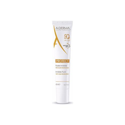 Protezione solari Protect Fluido Solar Facial Invisible Spf50+ - A-Derma - Modalova