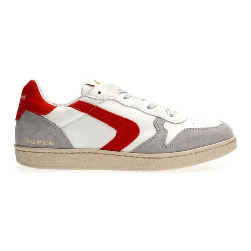 Sneakers SUPER SUEDE - VS2087M-07 WHITE/GREY/RED - Valsport - Modalova