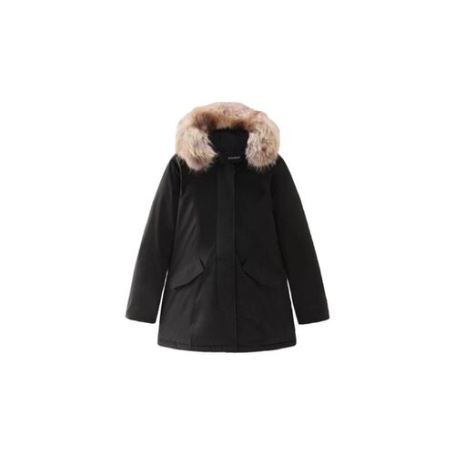 Parka Giacca Luxury Arctic Raccoon Donna Black - Woolrich - Modalova