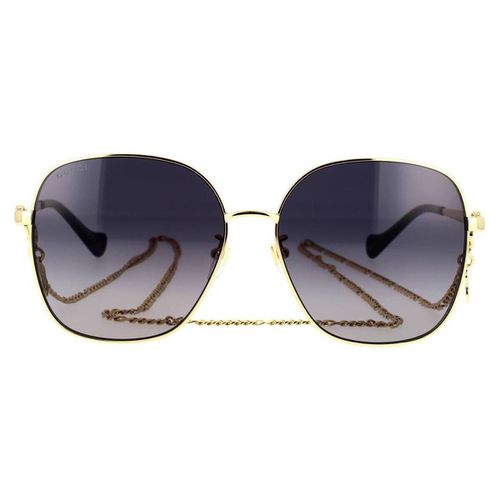 Occhiali da sole Occhiali da Sole GG1089SA 001 con Catena - Gucci - Modalova