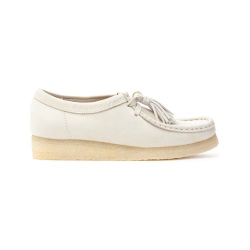 Scarpe 165560 Wallabee Woman White - Clarks - Modalova