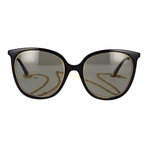 Occhiali da sole Occhiali da Sole con Catena GG1076S 001 - Gucci - Modalova