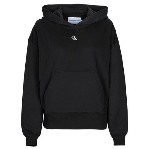 Felpa MICRO MONOLOGO HOODIE - Calvin Klein Jeans - Modalova