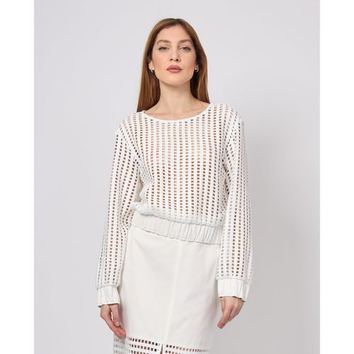 Maglione Maglia a manica lunga in tessuto traforato - Jijil - Modalova