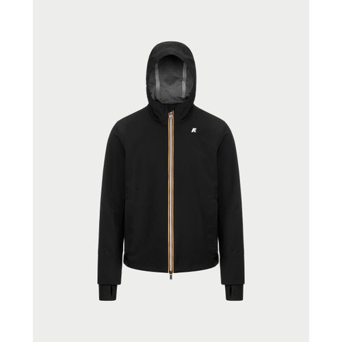 Giubbotto Giacca corta Jacko con cappuccio e logo - K-way - Modalova