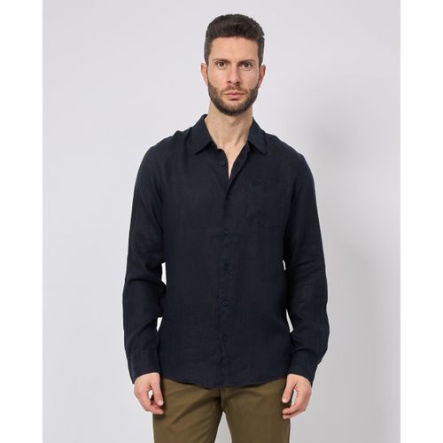 Camicia a maniche lunghe Camicia in misto lino - Guess - Modalova