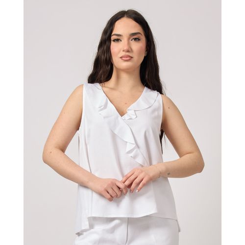 Top Markup Canotta donna in lino - Markup - Modalova