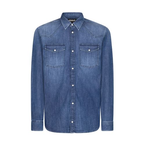 Camicia a maniche lunghe uc345sds0259uiz2-800 - Dondup - Modalova