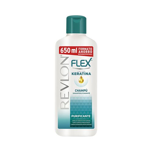 Shampoo Purifying Shampoo Flex Keratina - Oily Hair 650 ml - Revlon - Modalova