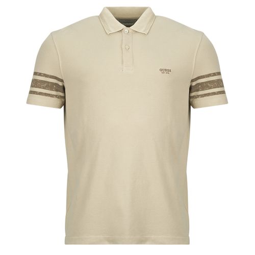 Polo Guess SS WASHED PRINTED POLO - Guess - Modalova