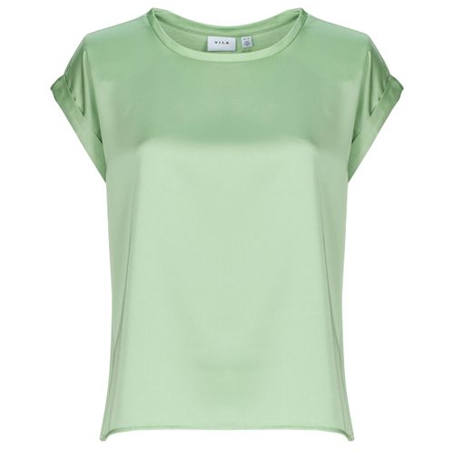 Camicetta Vila VIELLETTE S/S SATIN - Vila - Modalova