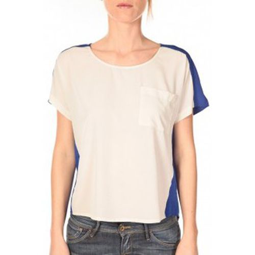 Camicetta Top Félina 10074109 Bleu/Blanc - Vero moda - Modalova