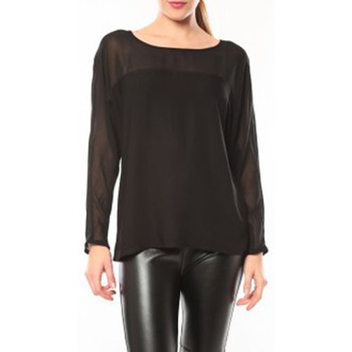 T-shirts a maniche lunghe Melnes 7/8 Top 10106830 Noir - Vero moda - Modalova