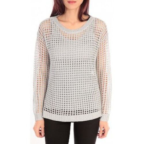 Maglione HEN LS BLOUSE KM 88036 Argenté - Vero moda - Modalova