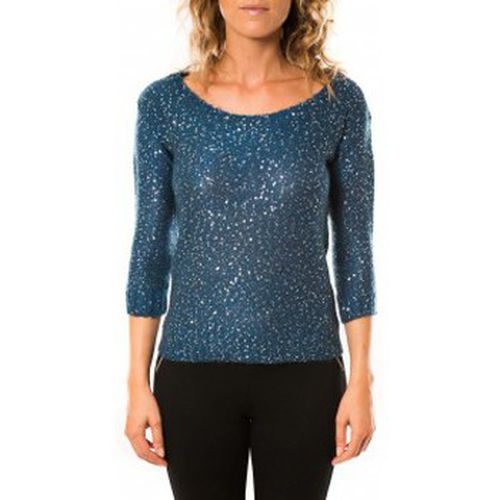 Maglione Shine 3/4 Boatneck 10122550 Marine - Vero moda - Modalova