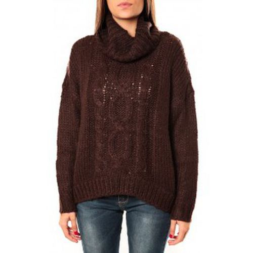 Maglione Rubie LS Rollneck Blue 10112720 Marron - Vero moda - Modalova