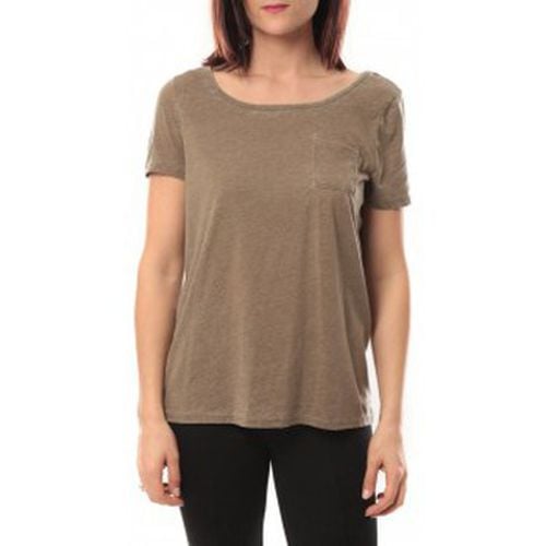 Camicetta Moog ss Top 10105862 Taupe - Vero moda - Modalova