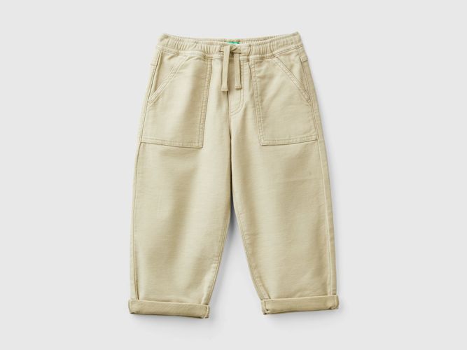Benetton, Pantalon De Jogging En Coton Mélangé, Taille: 12-18, , Enfants - United Colors of Benetton - Modalova