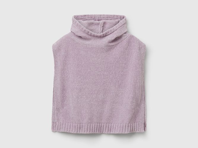 Benetton, Poncho En Chenille, Taille: OS, Enfants - United Colors of Benetton - Modalova