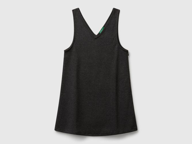 Benetton, Robe Pied-de-poule, Taille: 2XL, Noir, Enfants - United Colors of Benetton - Modalova