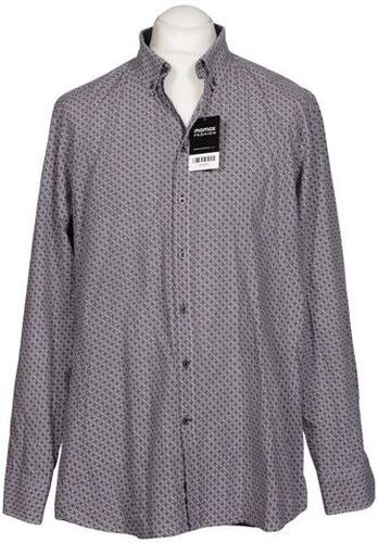 Herren Hemd, grau, Gr. 43 - Second Hand - Bugatti - Modalova