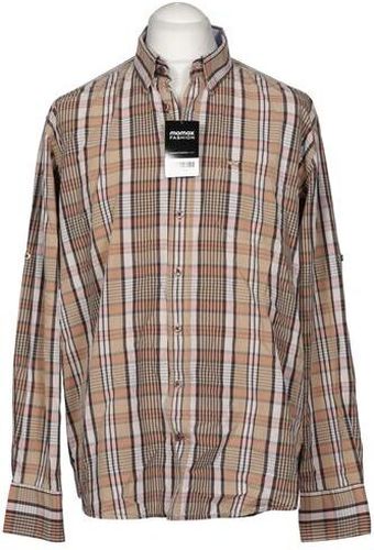 Herren Hemd, braun, Gr. XL, Baumwolle - Second Hand - Camel active - Modalova