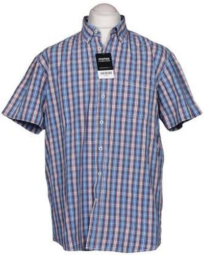 Herren Hemd, blau, Gr. XL, Baumwolle - Second Hand - Camel active - Modalova