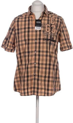 Herren Hemd, orange, Gr. L, Baumwolle - Second Hand - Camp david - Modalova