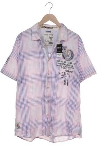 Herren Hemd, pink, Gr. Xxl, Baumwolle - Second Hand - Camp david - Modalova